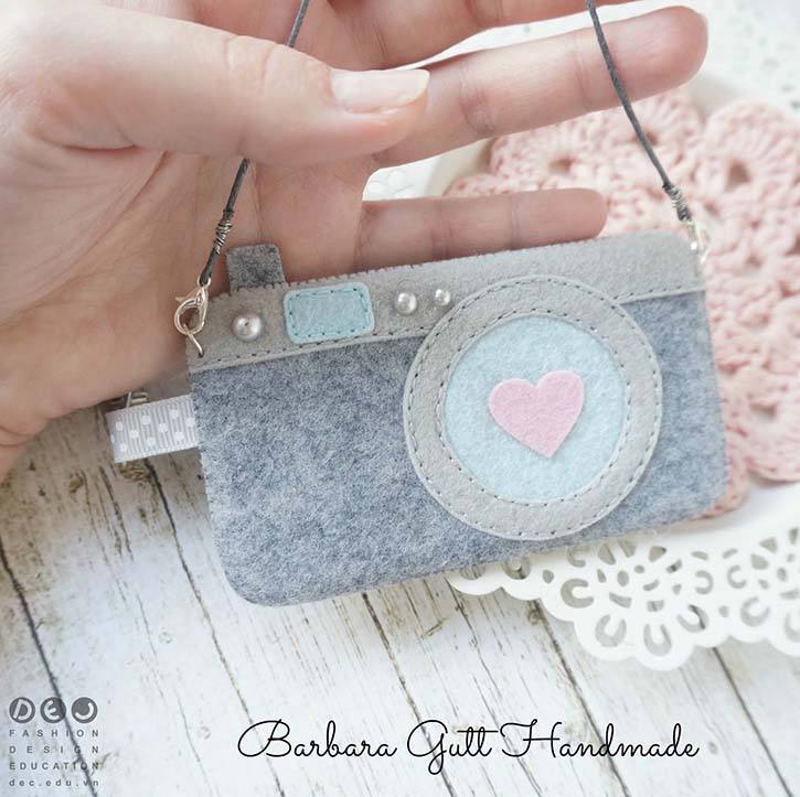Đồ handmade trang trí bằng vải nỉ cứng