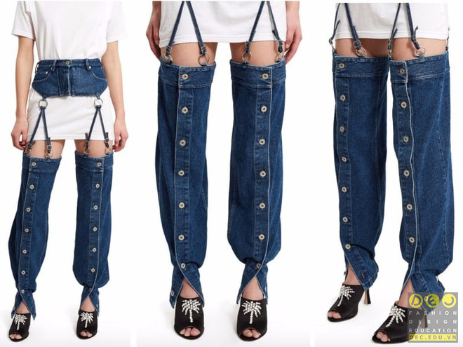 Mẫu thiết kế vải denim điên rồ Mẫu thiết kế vải denim điên rồ