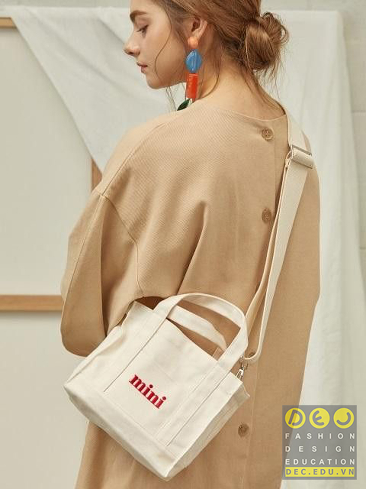 Túi thời trang làm từ vải Canvas Túi thời trang làm từ vải Canvas