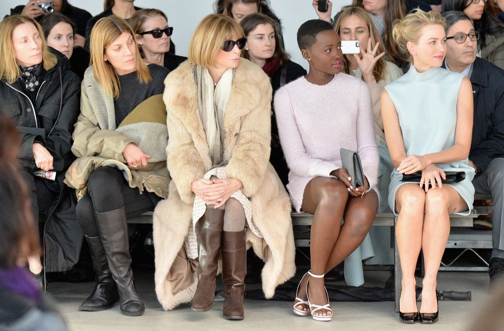 Anna Wintour luôn là khách mời trong các show thời trang nổi tiếng