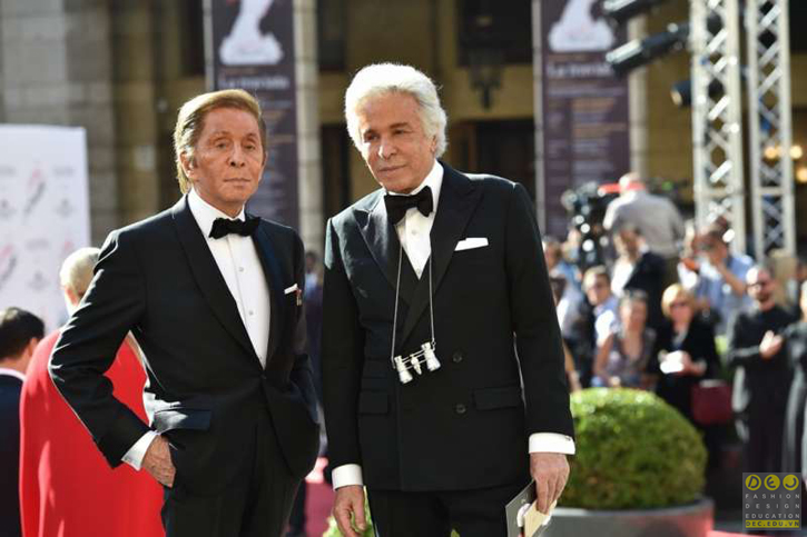 Valentino và người tình của mình Giancarlo