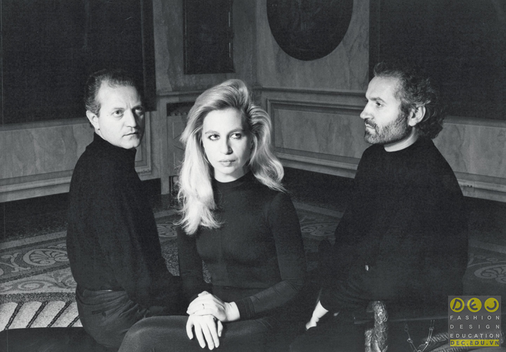 Gianni Versace cùng em gái