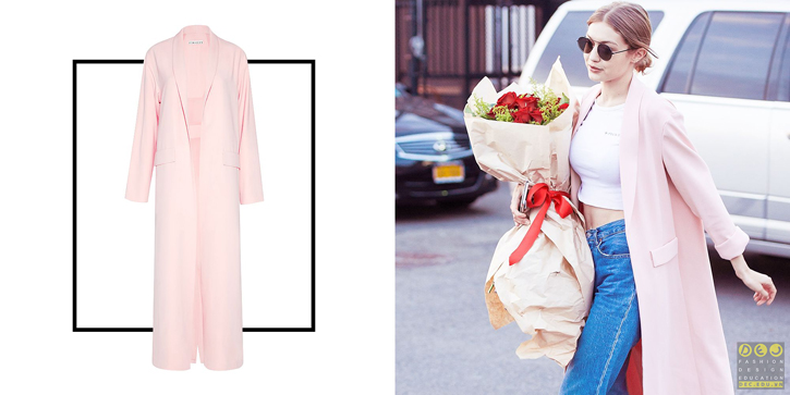 Gigi Hadid trong trang phục của hãng Alice + Olivia