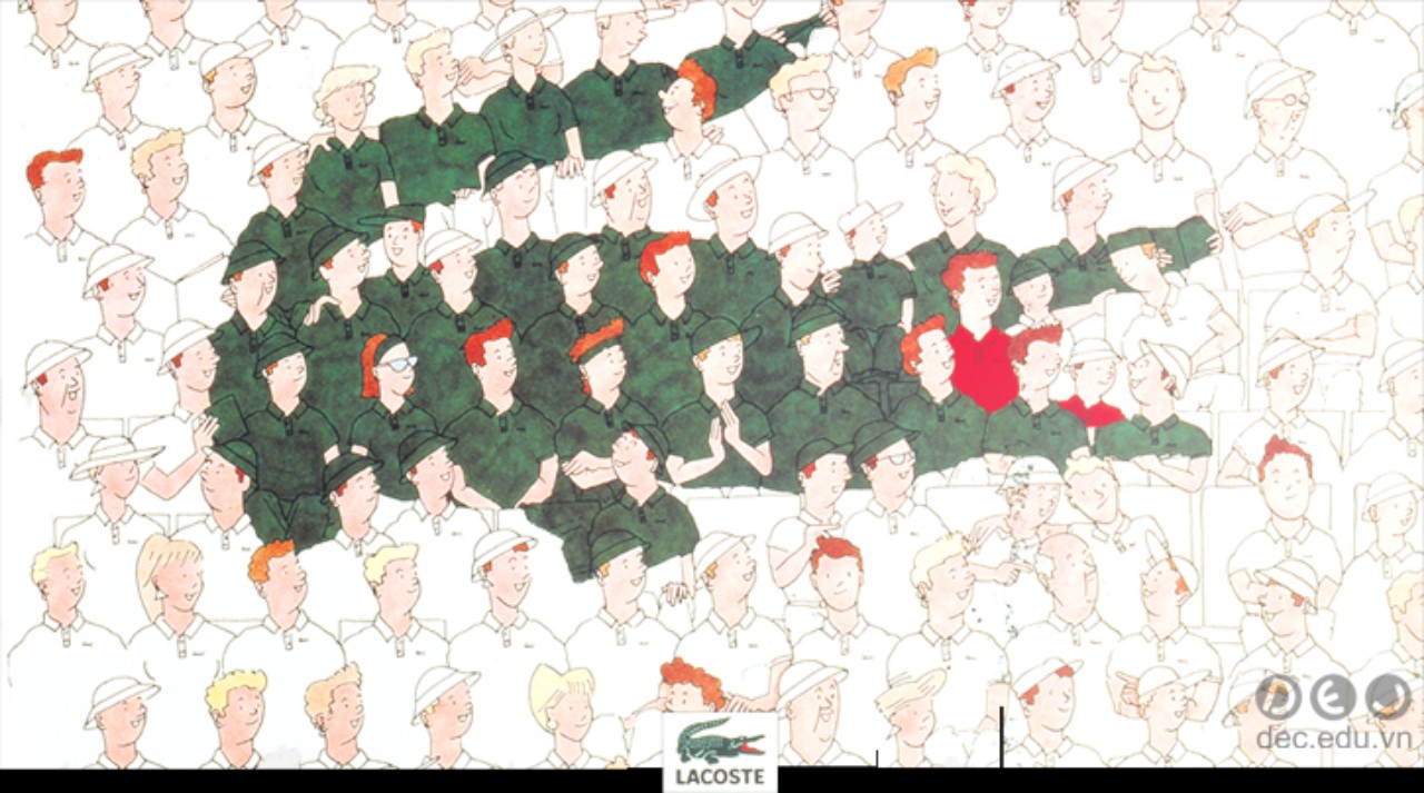 Lacoste bước vào thế giới thời trang với một cách chẳng giống ai