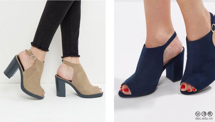 Tìm hiểu về giày peep Toe