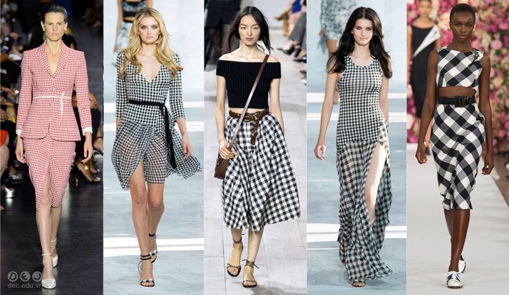 Từ điển thuật ngữ thời trang gingham
