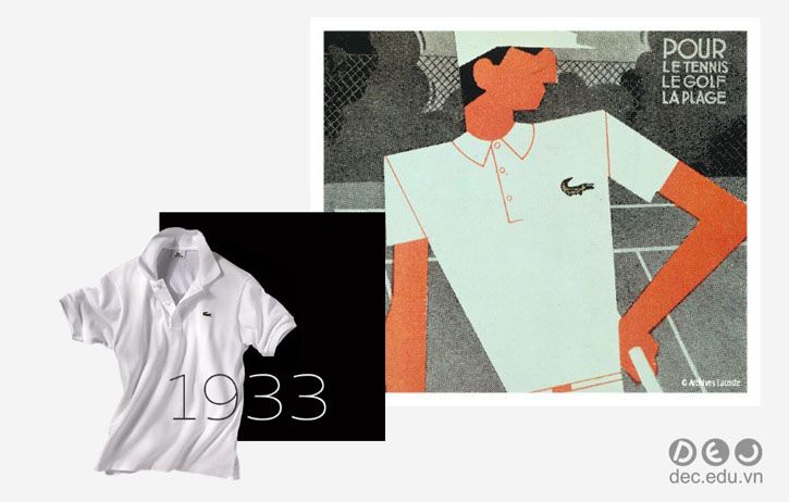 Lacoste năm 1933