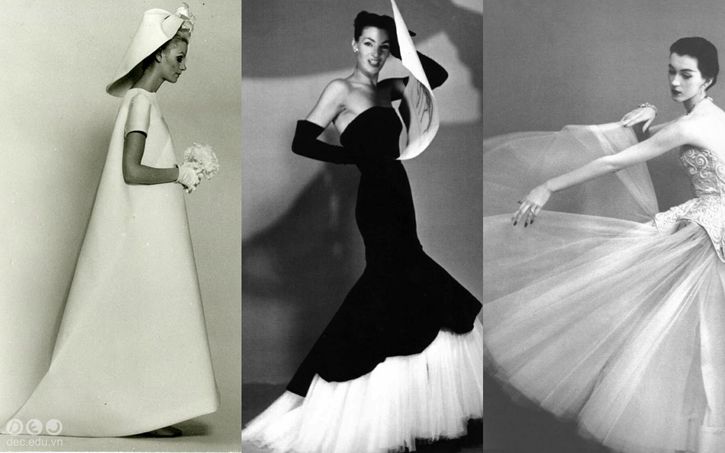 Những chiếc váy unfitted được thiết bởi Balenciaga