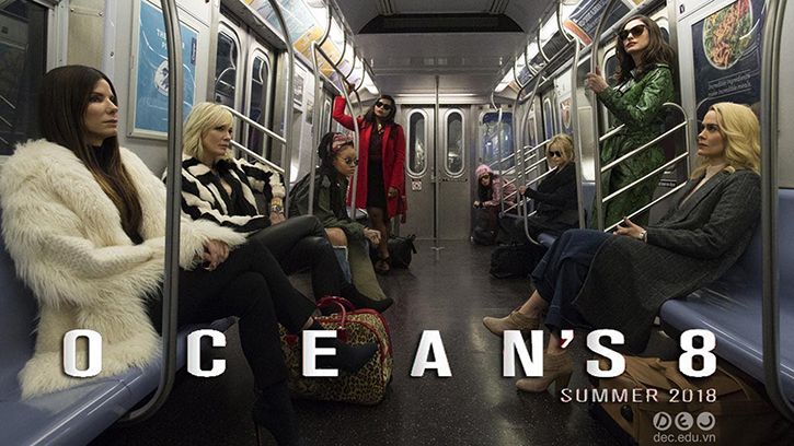 'Ocean's 8' - Choáng ngợp trang phục lộng lẫy và sành điệu