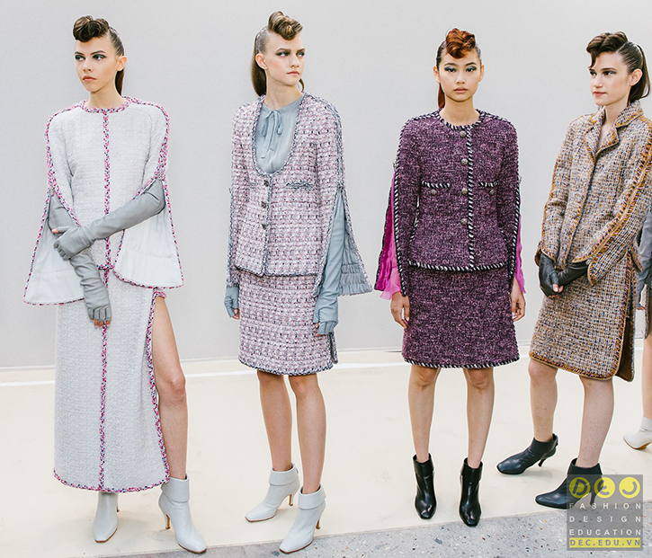 BST mới nhất của chanel với những mẫu thiết kế cổ điển trên chất liệu tweed 