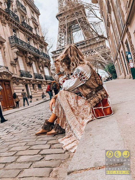 Đặc điểm của phong cách thời trang Bohemian Boho