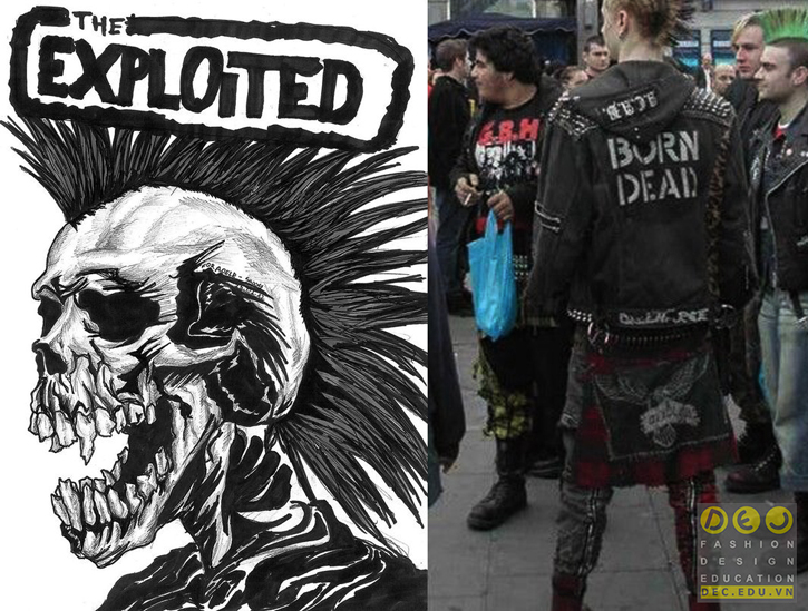  Kiểu quần hợp nhất khi mặc theo phong cách punk chính là quần jeans