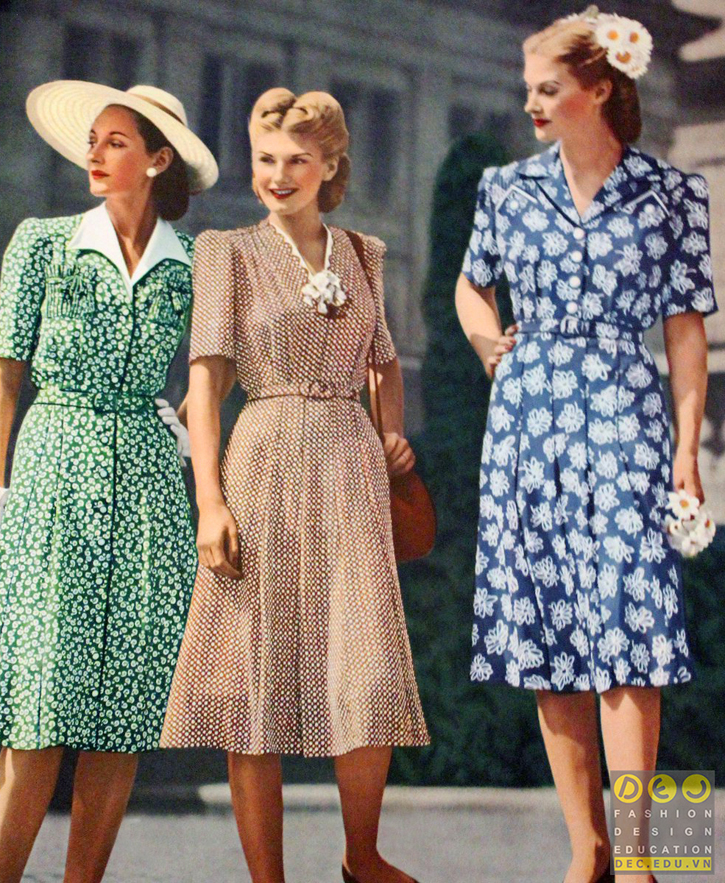 Lịch sử ra đời phong cách thời trang Retro