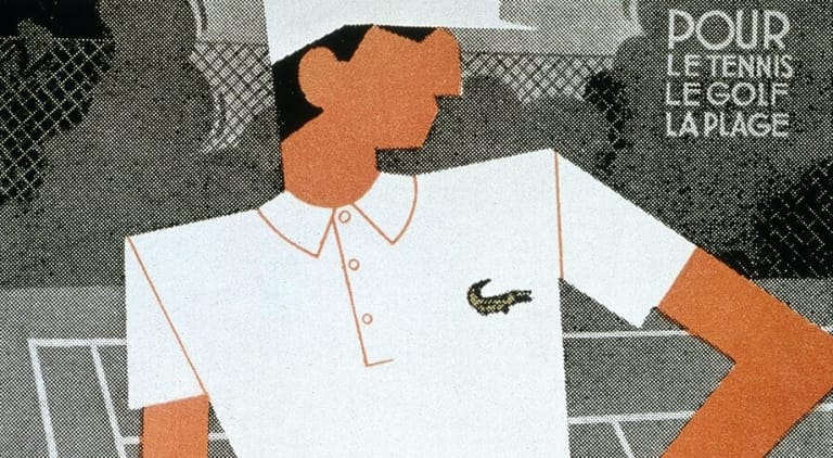 Chiếc áo Lacoste mãi mãi thay đổi trang phục tennis