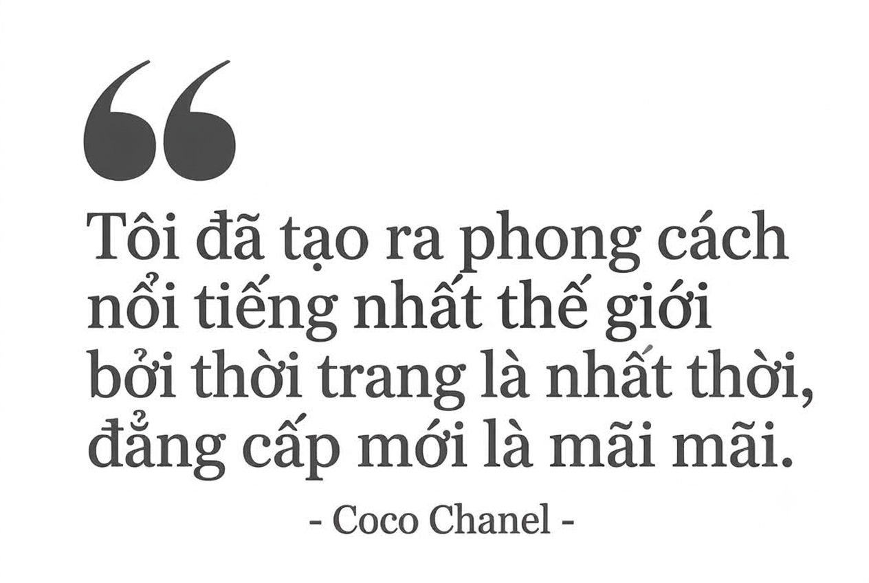 Câu nói nổi tiếng của nhà thiết kế thời trang Coco Chanel 10 thiết kế trứ danh của Nhà thiết kế Coco Chanel