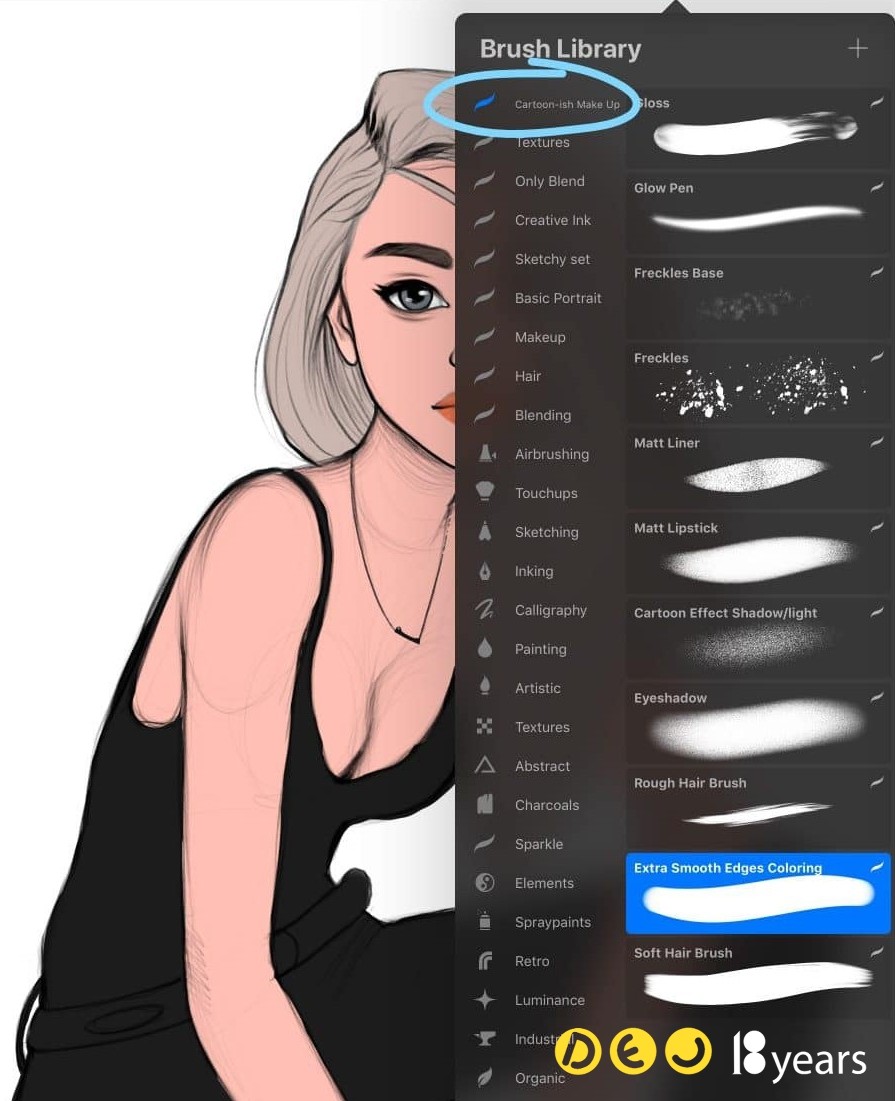 Vẽ thiết kế thời trang bằng Procreate Vẽ thiết kế thời trang trên Ipad rất tiện lợi