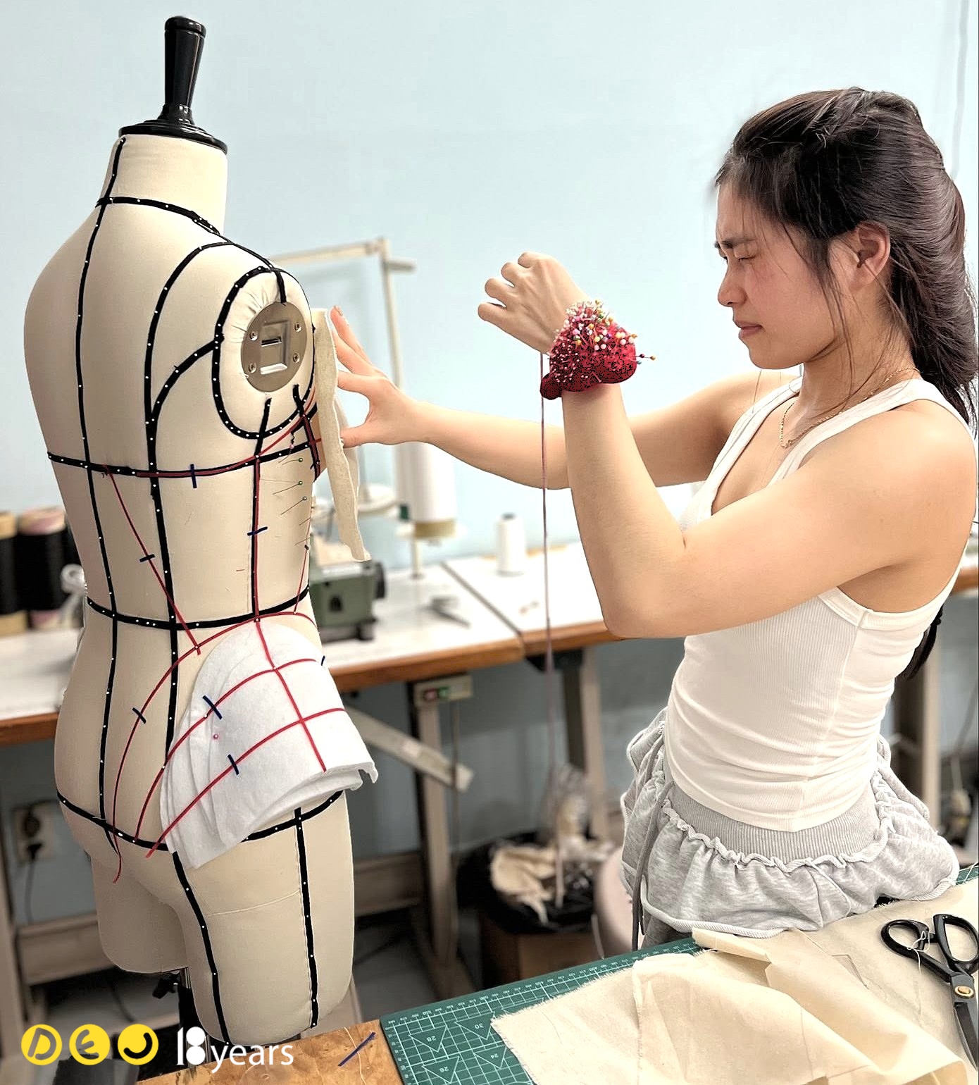 Thực hành Draping 3D tại DEC