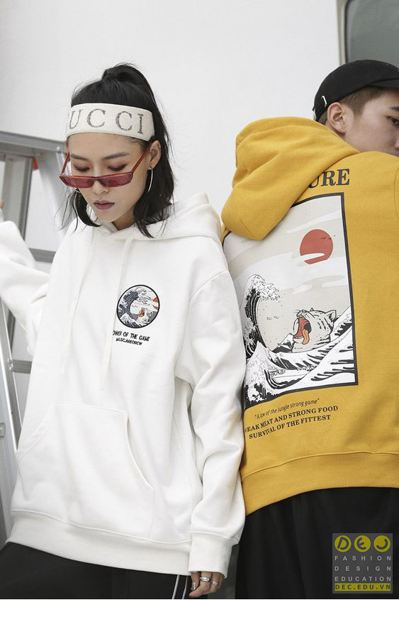 Áo khoác hoodie rất được ưa chuộng ở Việt Nam