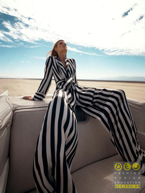 Jumpsuit là một món đồ dễ mặc bạn có thể diện nó quanh năm