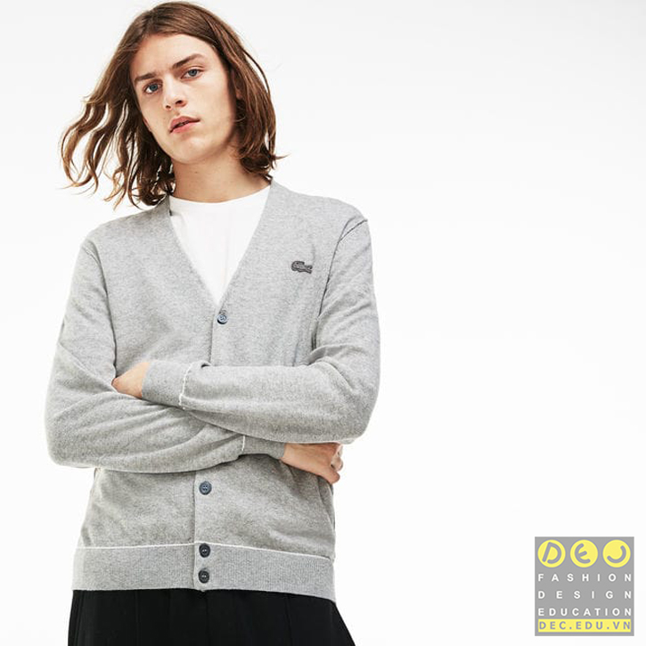 Kiểu áo Live Jersey Cardigan