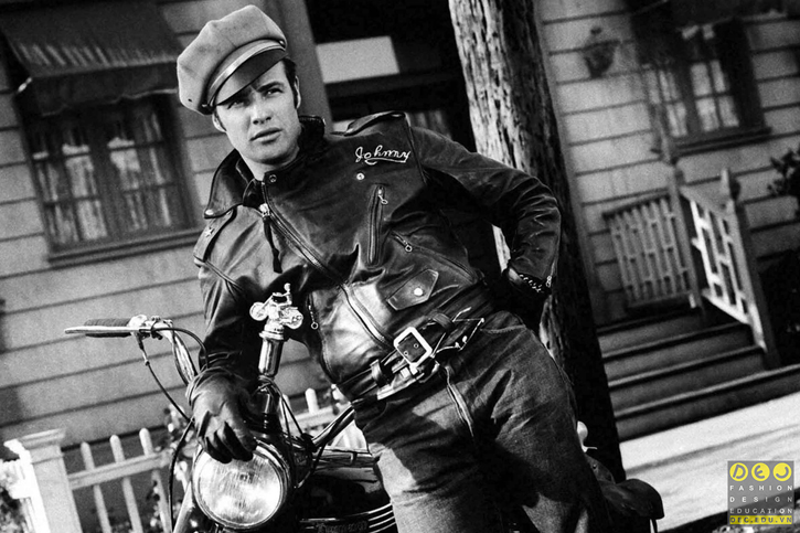 Malon Brando trong một chiếc áo khoác Biker Malon Brando trong một chiếc áo khoác Biker