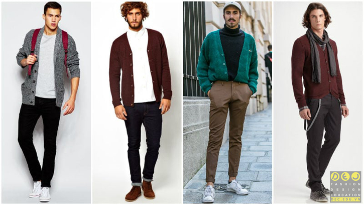 Cardigan - Tìm hiểu về áo cardigan DEC TEAM